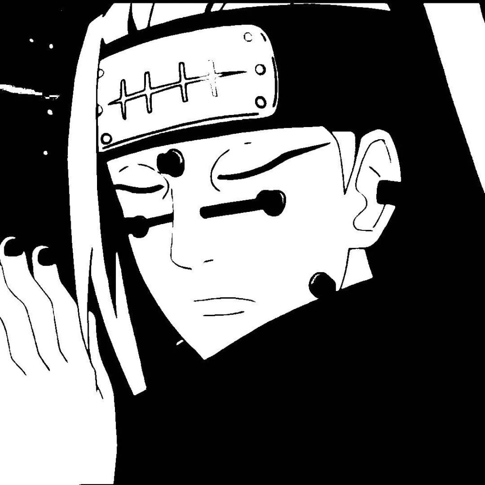 火影忍者帅气佩恩男生头像抖音热图