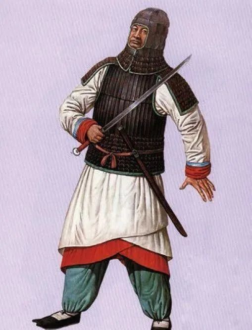 甲的匈奴骑兵,突破了阵型的某些薄弱环节,冲入了弩手背后的步兵阵型