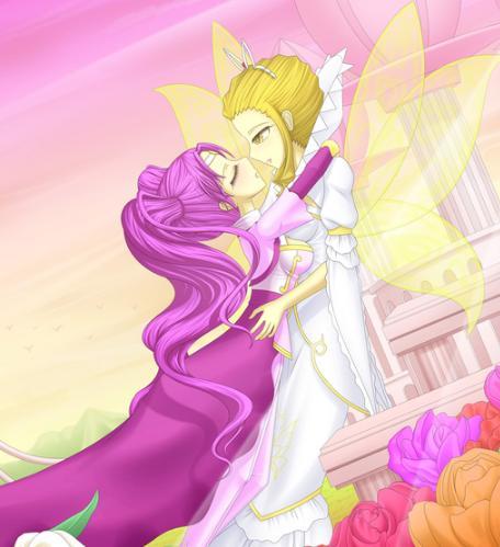 高级画风的《巴啦啦小魔仙》合照,魔仙女王和美乐蒂秀恩爱?_腾讯新闻