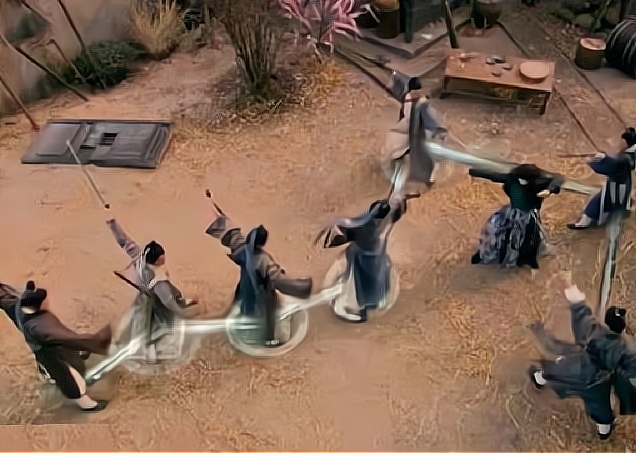 一,天罡北斗阵玄妙无比,并非7=7,而是7>7梅超风右抓继续发劲,左掌横挥