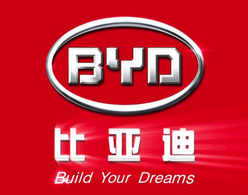 回顾比亚迪标志的变更,从模仿宝马的蓝天白云"byd"标志,到只有银色