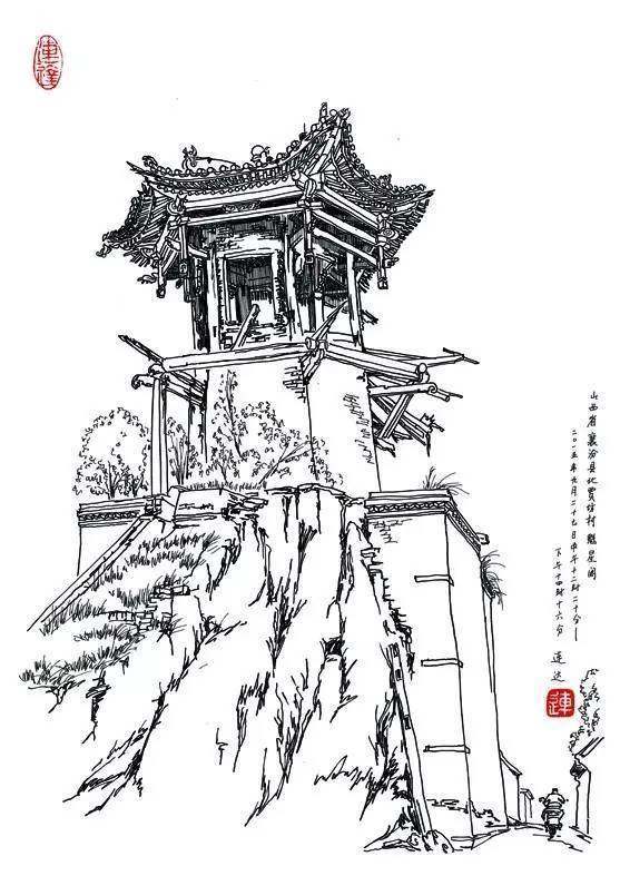 一个古建手绘达人的故事