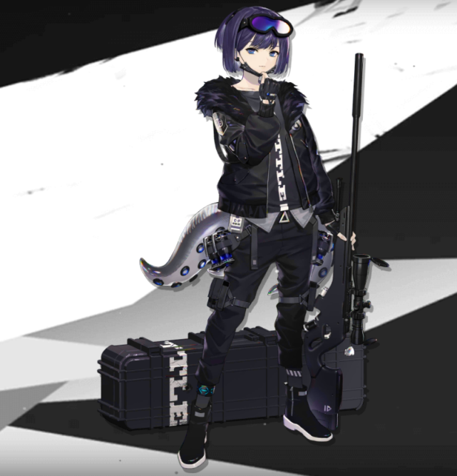 明日方舟海猫亲自登场女装cos这不是重点斯卡蒂是不是要加强了