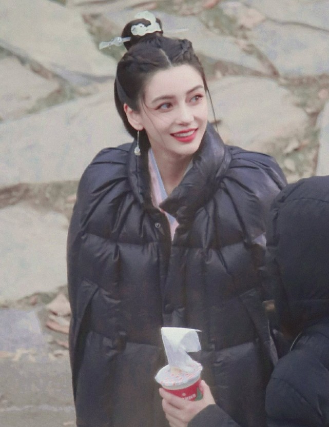 angelababy尘缘古装造型路透,古装扮相国内超一流太美太有气质