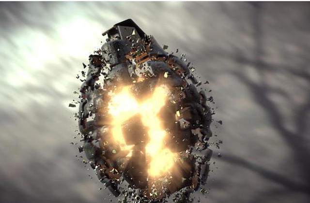 手雷爆炸是范围伤害,假如用头盔盖上,再用重物压住能隔绝威力吗?