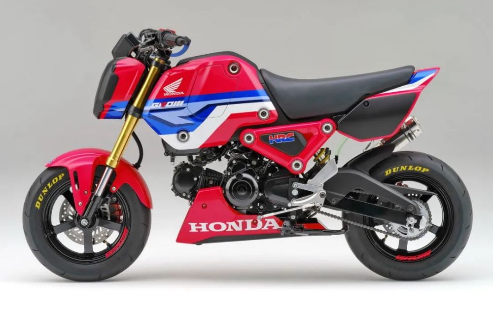 壁纸本田新一代迷你车msx125grom定制版及hrc赛用版