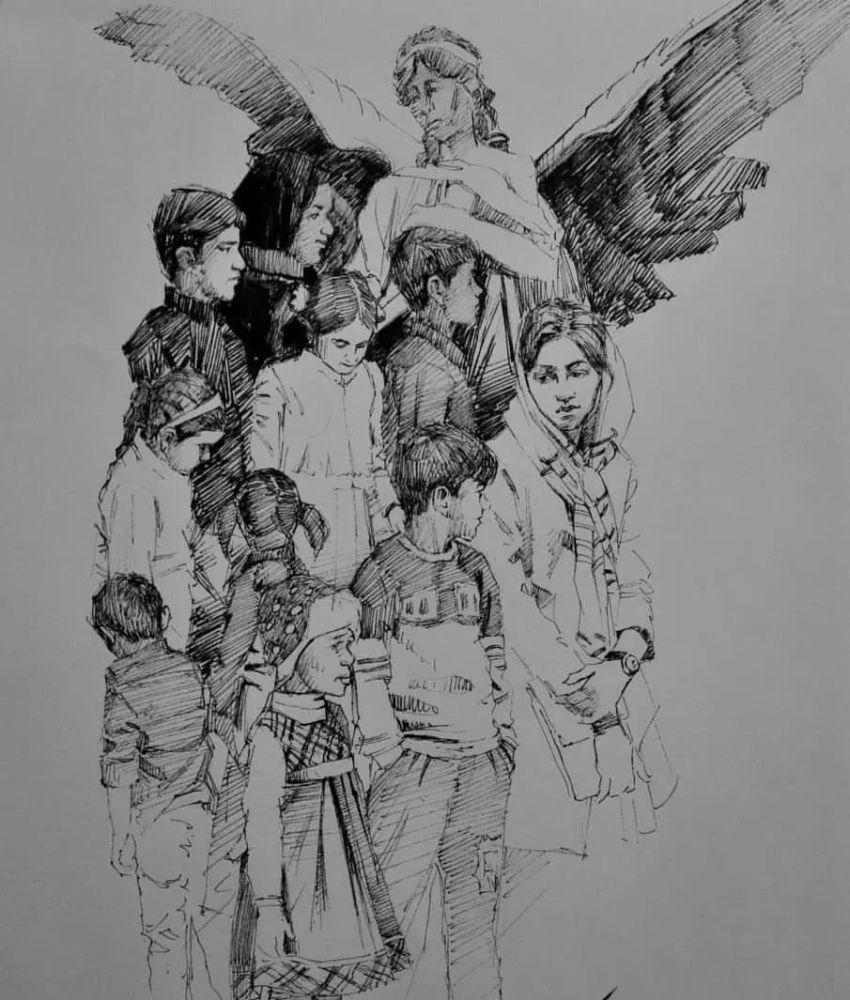 笔触干净利落这才是速写该有的线条