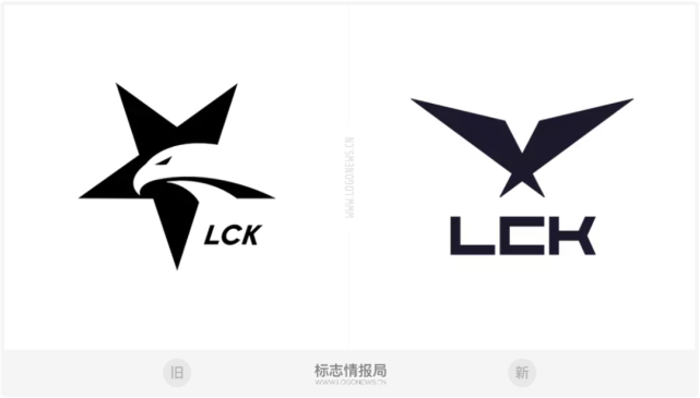 英雄联盟韩国冠军联赛lck启用新logo Lck 韩国 冠军 鹰头 英雄联盟
