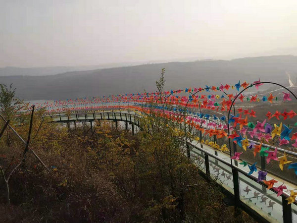 黄河边上的景区新安县黄河神仙湾超高颜值征服游客还不要门票