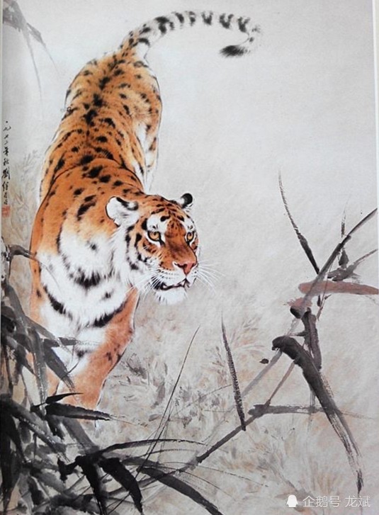 刘继卣国画作品欣赏三