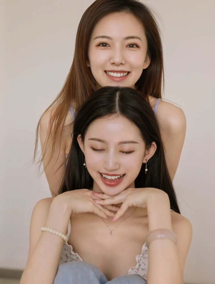 想拍闺蜜照怕不好看,这几种风格自然清新不做作,在家也能拍大片,超