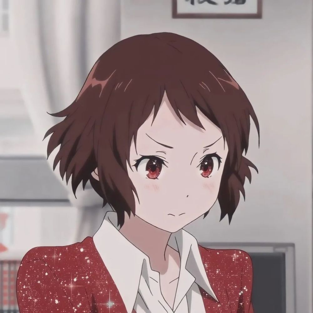 第128期动漫女头冰菓伊原摩耶花无水印女生头像