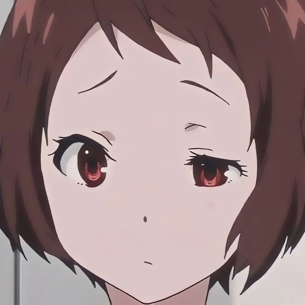 第128期动漫女头冰菓伊原摩耶花无水印女生头像