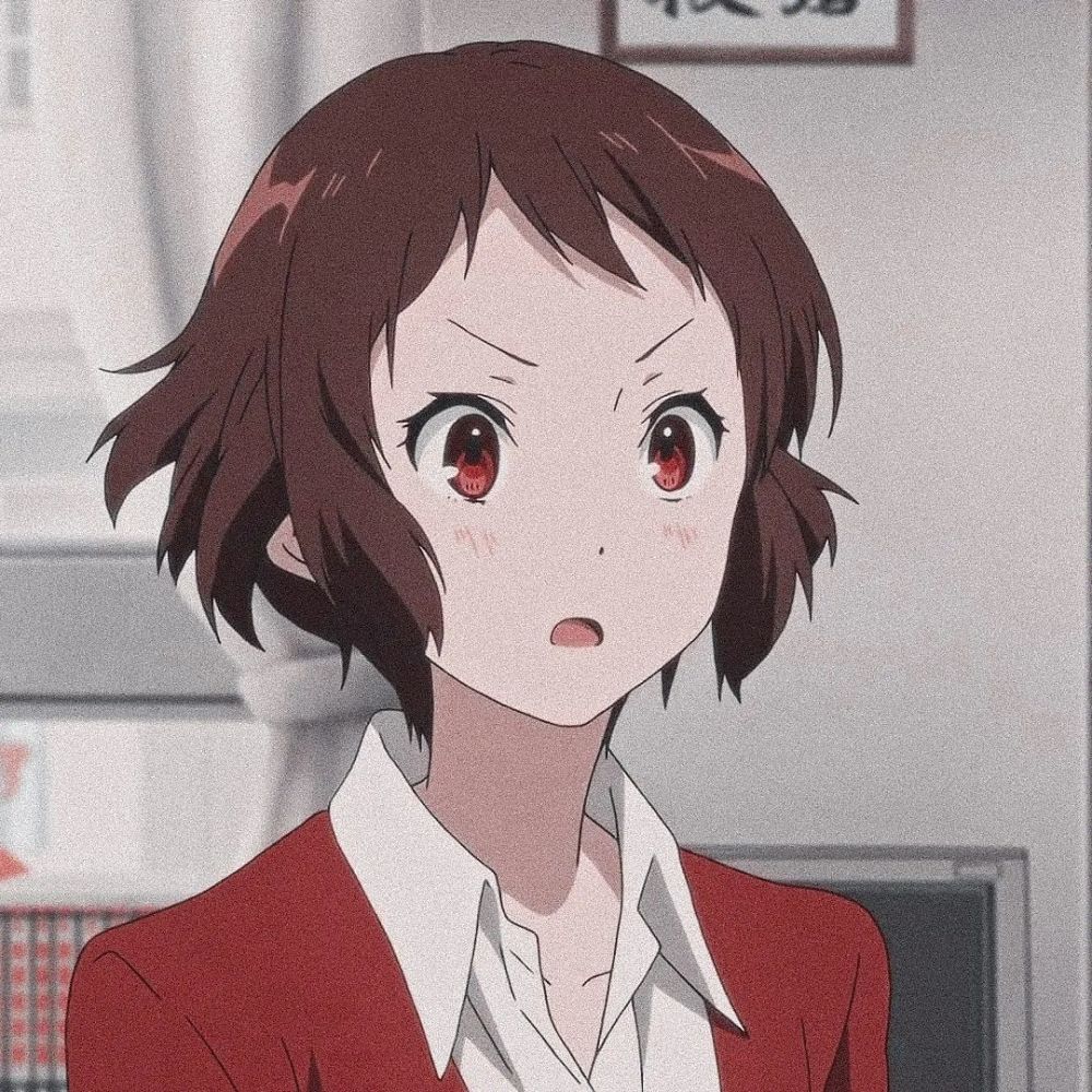 第128期动漫女头冰菓伊原摩耶花无水印女生头像