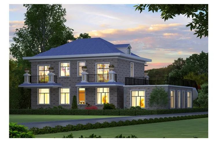 优品设计200平的美式风别墅体验不一样的美式风情