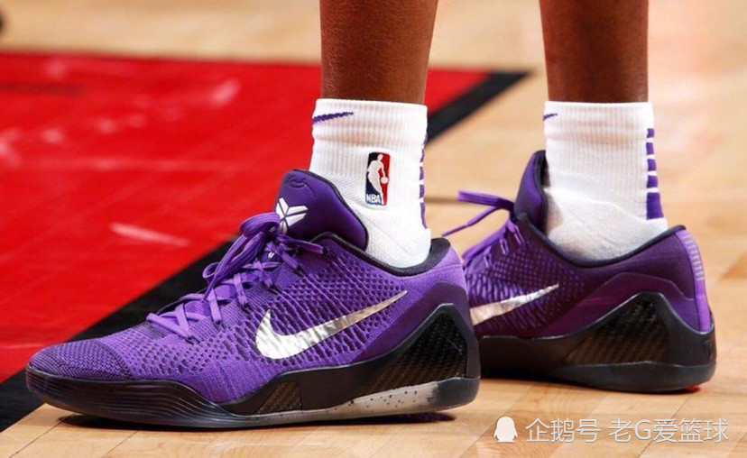 科比9系列球鞋nba球员上脚精选