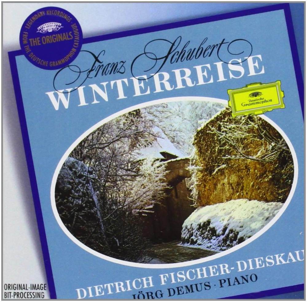 《冬之旅》声乐套曲cd封面/(2016年9月编订德中双文版,原题"《冬之旅