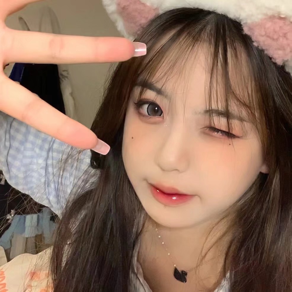 港风厌世风美女头像