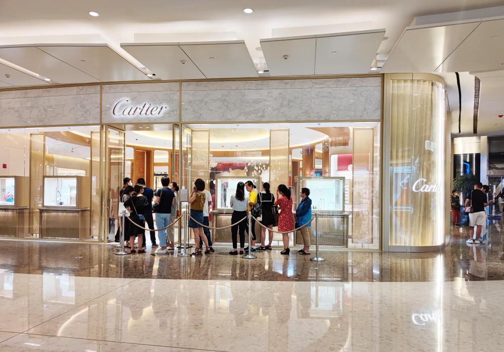 上海奢侈品购物中心图片