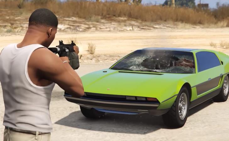 gta5洛圣都深水炸弹载具全程可喷射线上最新超跑