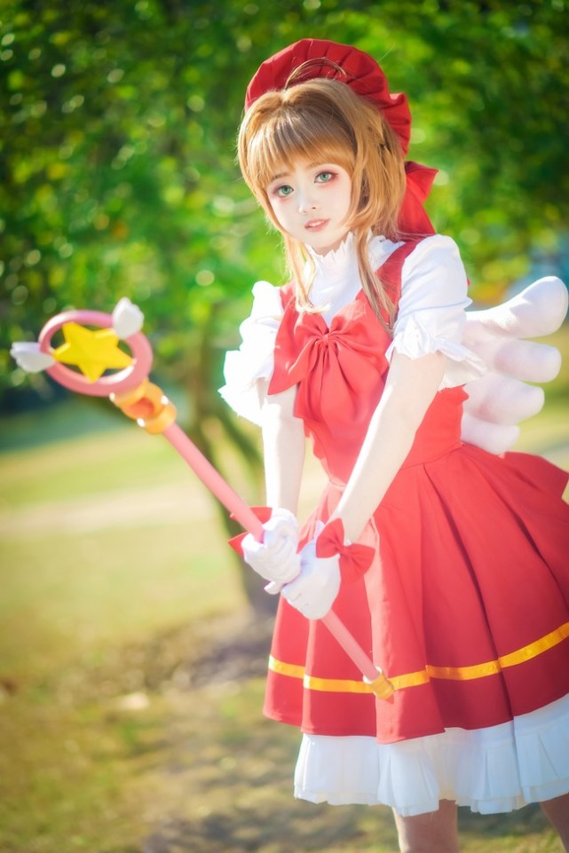 cos:百变小樱/魔卡少女樱cos正片|小樱|宝宝|魔卡少女樱|cosplay