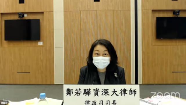 香港律政司司长:新加入香港律政司的律师须学习内地法律