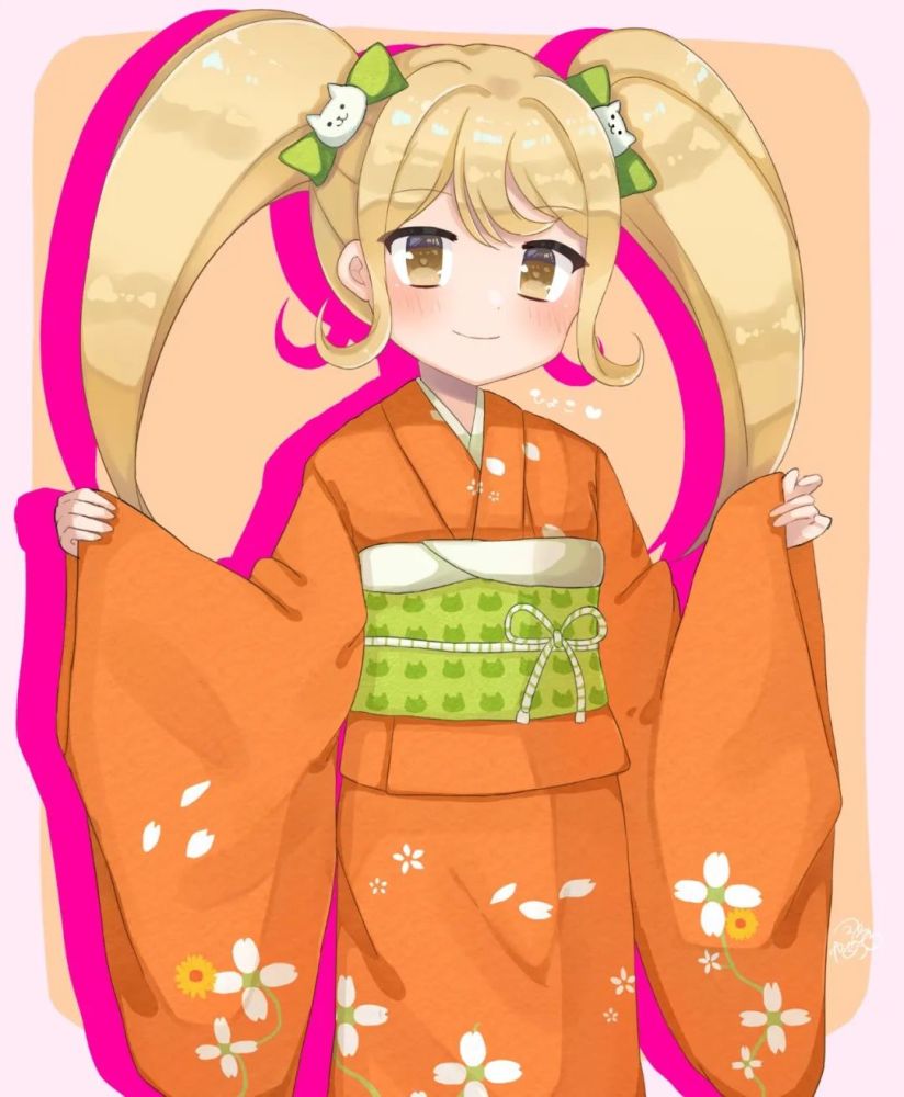 弹丸论破西园寺日寄子黄金大马尾少女舞蹈家动漫头像壁纸