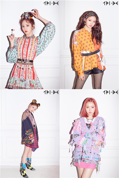 be所属社通过官方sns公开了成员songsun颂善,kelly韦希,jia嘉佳,mire