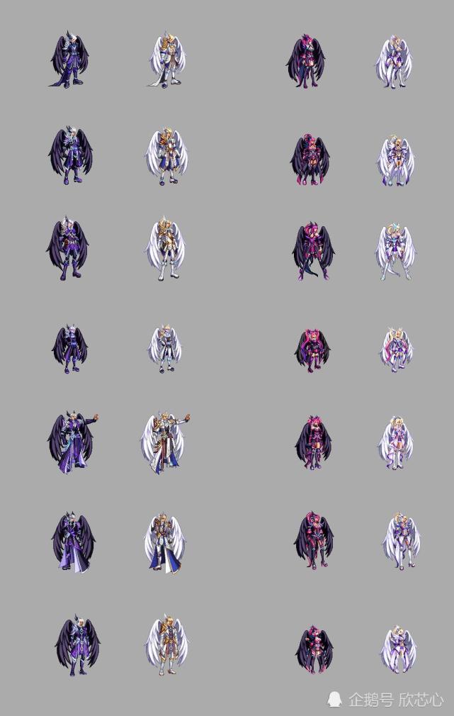 dnf最好看的时装来了天4补全全职业时装女鬼剑女圣职爱了爱了