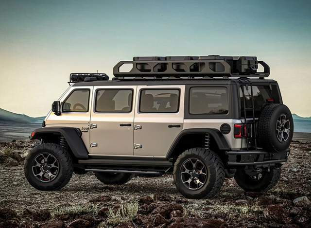jeep曝光四驱"大块头",看完之后,越野车迷感慨万分