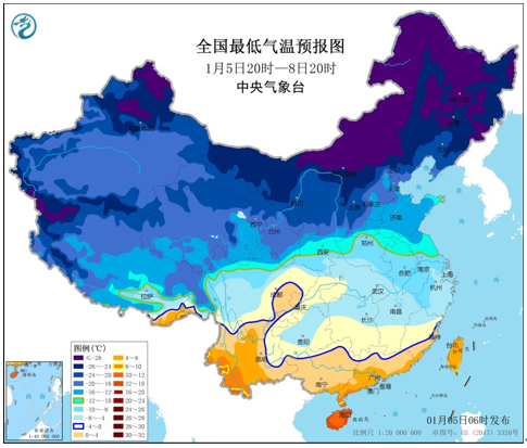 多地气温将创入冬以来新低