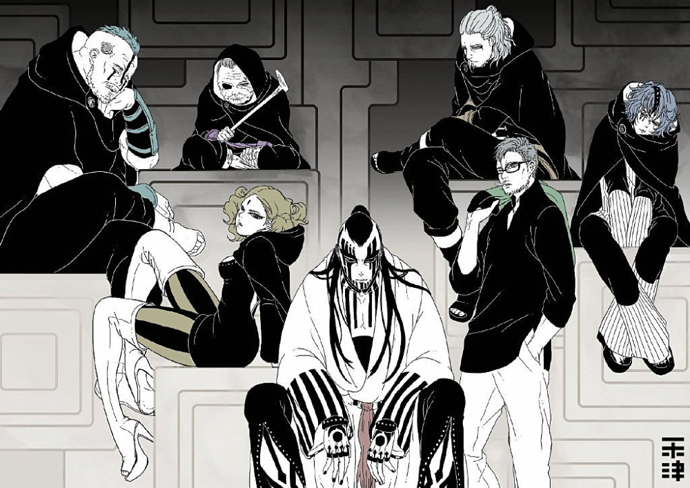 boruto:关于壳组织每个成员的能力解释!果然蛇叔掌握核心科技!