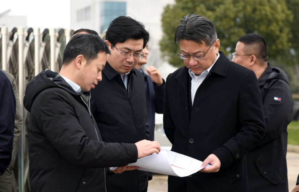 书记,新北区委书记周斌带队调研高铁新城建设工作,区领导乔俊杰,封毅