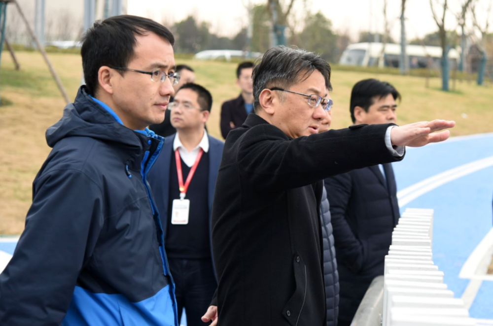 北区委书记周斌带队调研高铁新城建设工作,区领导乔俊杰,封毅,季晓东