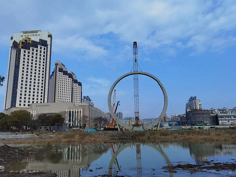 嘉兴新地标江南摩尔摩天轮来了下一个网红打卡点