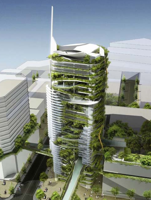 从新加坡的生态建筑幕墙看中国绿色建筑发展