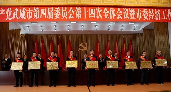武威市2020gdp_武威市表扬奖励2020年推进高质量发展重大项目建设先进单位和个人