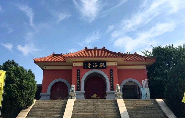 瓦房店观海寺四百年历史的明代古刹建有辽南地区最大的观音殿