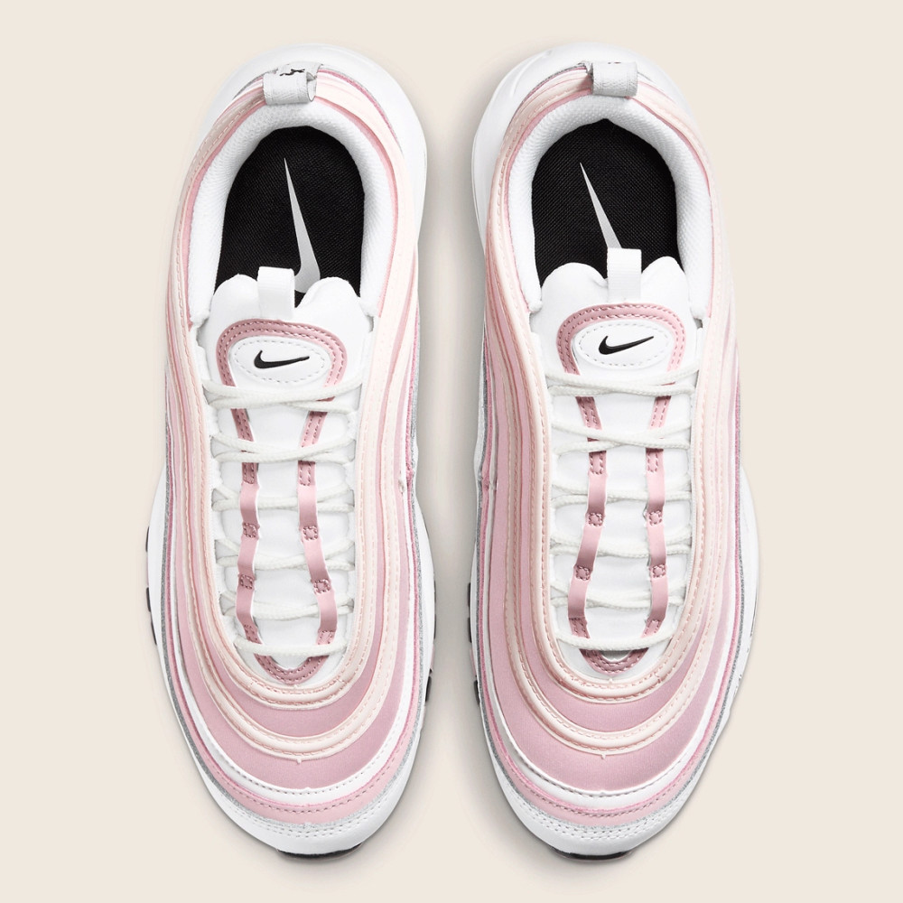 nikeairmax97女生专属配色冰激凌粉散发满满的少女心