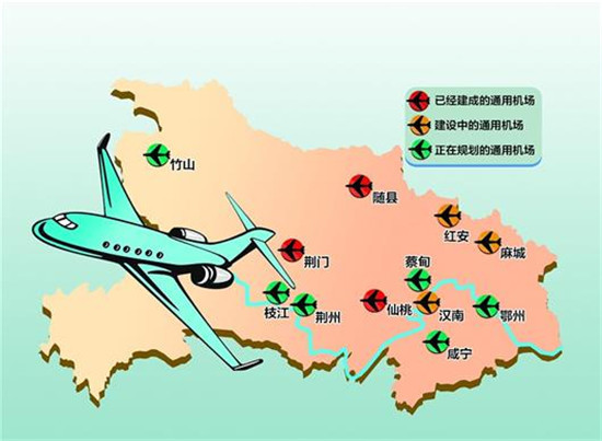 盘点湖北8个新机场!红安鄂州等多地进入航空时代!