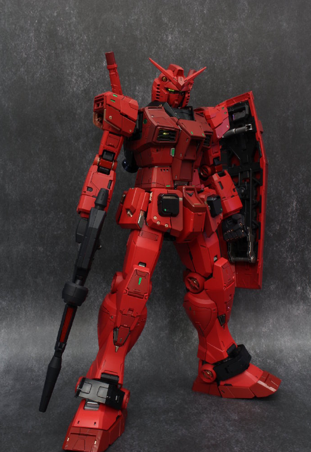 模玩控换色重涂卡斯巴尔专用pg比例rx782高达模型