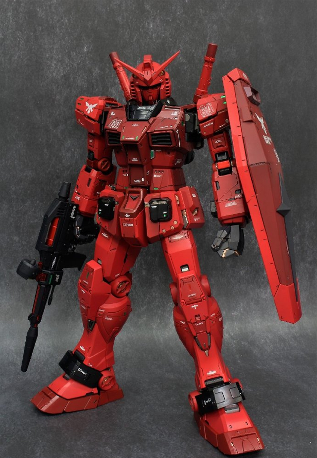 模玩控换色重涂卡斯巴尔专用pg比例rx782高达模型