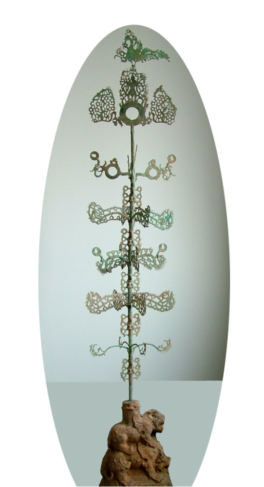 中国 木彫 紫檀 道教 文人