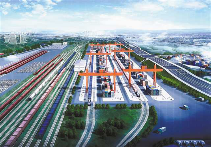 (重庆)战略性互联互通示范项目建设五年来,果园港国家物流枢纽增功能