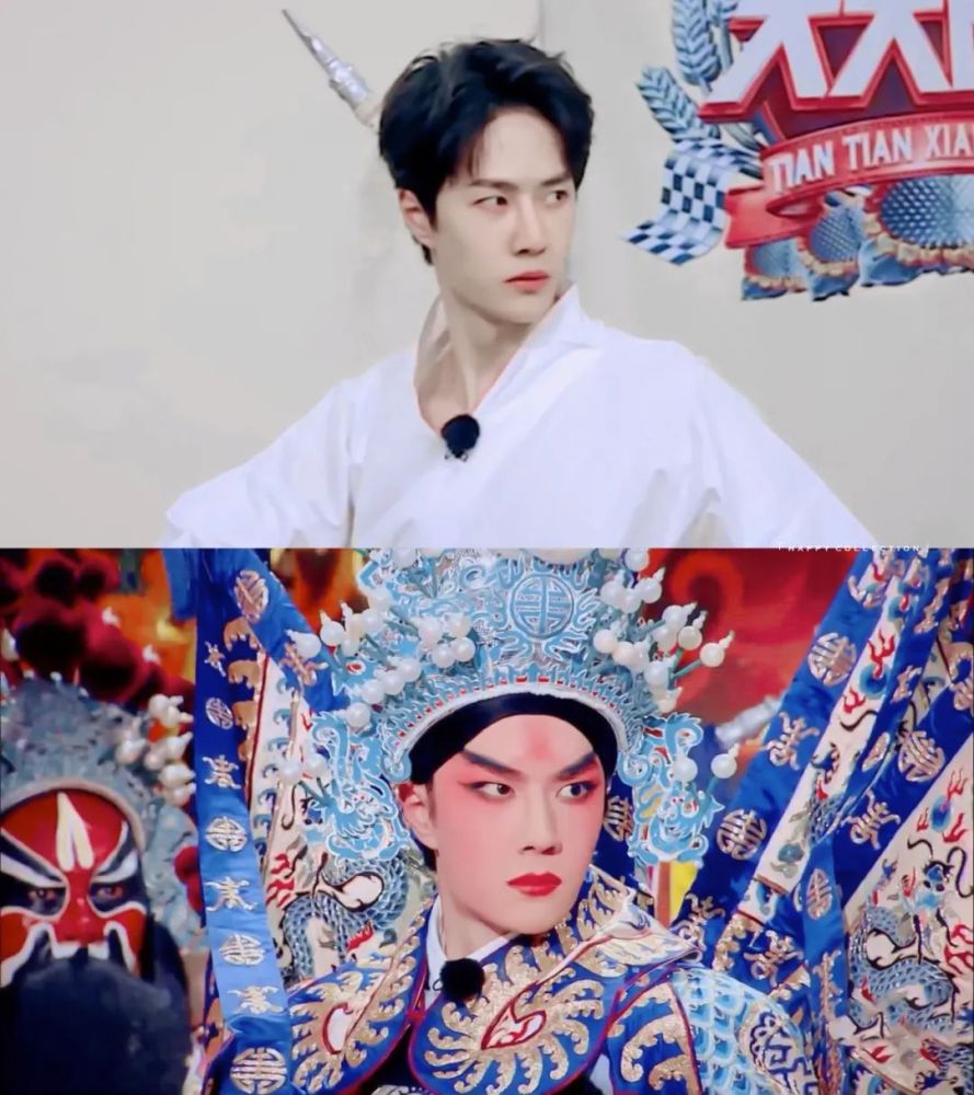 惊艳王一博京剧扮相唱长坂坡绝美戏曲造型你最爱谁