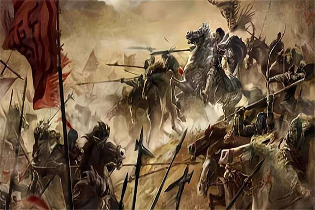古代打仗胜利图片