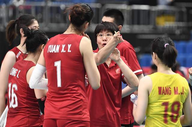 中国女排开启集训队员们积极转发女排漫画丁霞和刁琳宇来了