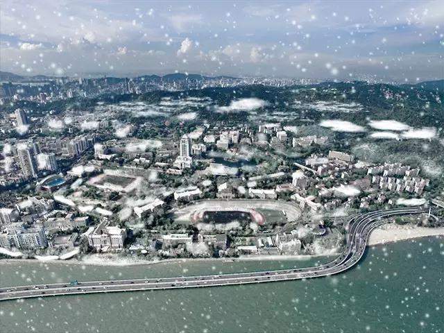 快看!雪后的厦门老院子如此美丽