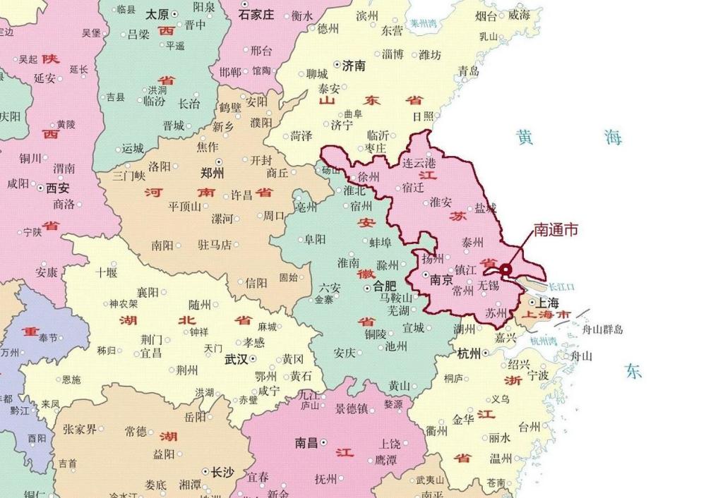 位于江苏省东南部的南通市在江苏各城市中属于什么水平