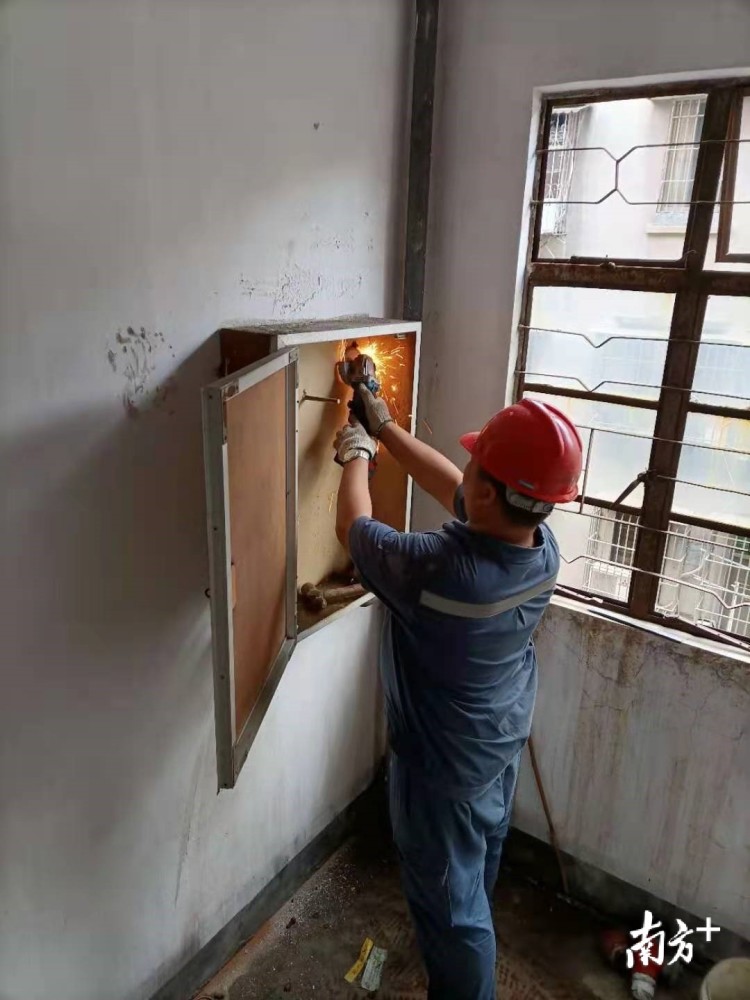 整改老旧小区消防设施3484套江门消防助力创文攻坚